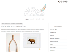 Tablet Screenshot of fellowcreatives.com